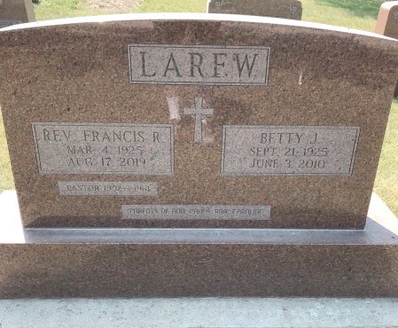 LAREW, BETTY JEAN - Linn County, Iowa | BETTY JEAN LAREW 