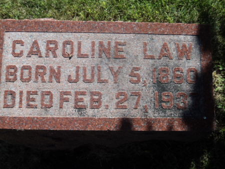 LAW, CAROLINE - Linn County, Iowa | CAROLINE LAW 