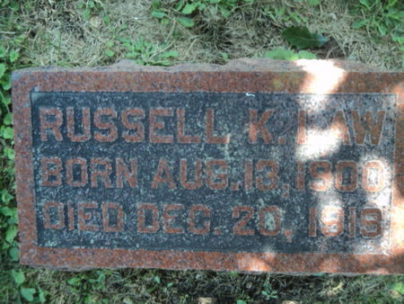 LAW, RUSSELL K. - Linn County, Iowa | RUSSELL K. LAW 