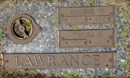 LAWRANCE, GEORGE WILLIAM - Linn County, Iowa | GEORGE WILLIAM LAWRANCE 