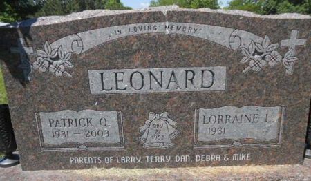LEONARD, PATRICK O. - Linn County, Iowa | PATRICK O. LEONARD 