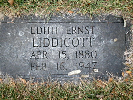 LIDDICOTT, EDITH - Linn County, Iowa | EDITH LIDDICOTT 