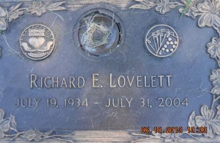 LOVELETT, RICHARD E. - Linn County, Iowa | RICHARD E. LOVELETT 