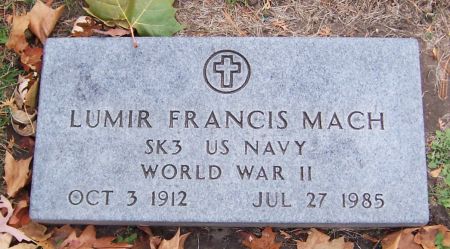 MACH, LUMIR FRANCIS - Linn County, Iowa | LUMIR FRANCIS MACH 