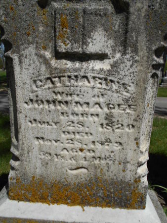 MAGEE, CATHARINE - Linn County, Iowa | CATHARINE MAGEE 