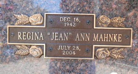 MAHNKE, REGINA ANN - Linn County, Iowa | REGINA ANN MAHNKE 