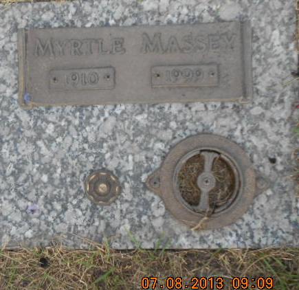 MASSEY, MYRTLE - Linn County, Iowa | MYRTLE MASSEY 