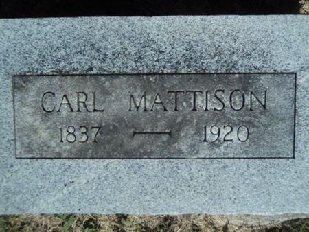 MATTISON, CARL - Linn County, Iowa | CARL MATTISON 