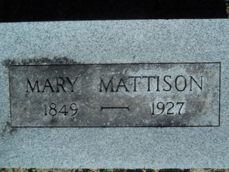 MATTISON, MARY - Linn County, Iowa | MARY MATTISON 