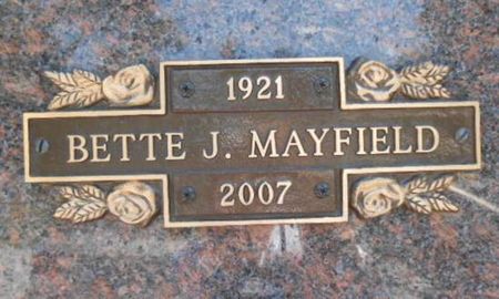 MAYFIELD, BETTE J. - Linn County, Iowa | BETTE J. MAYFIELD 