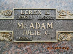 MCADAM, LOREN E. - Linn County, Iowa | LOREN E. MCADAM 