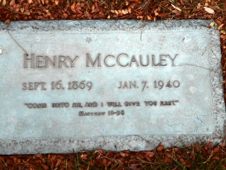 MCCAULEY, HENRY - Linn County, Iowa | HENRY MCCAULEY 
