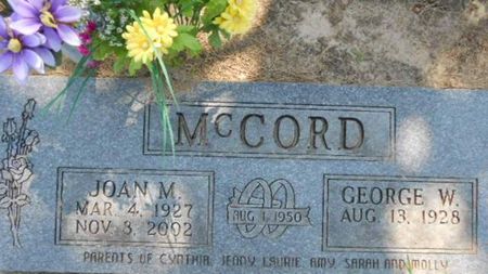 MCCORD, JOAN M. - Linn County, Iowa | JOAN M. MCCORD 