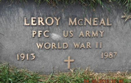 MCNEAL, LEROY - Linn County, Iowa | LEROY MCNEAL 