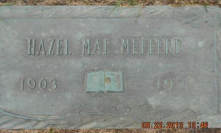 MEFFERD, HAZEL MAE - Linn County, Iowa | HAZEL MAE MEFFERD 