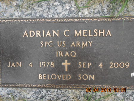 MELSHA, ADRIAN C. - Linn County, Iowa | ADRIAN C. MELSHA 