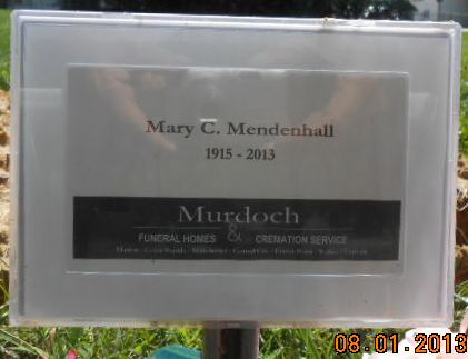 MENDENHALL, MARY C. - Linn County, Iowa | MARY C. MENDENHALL 