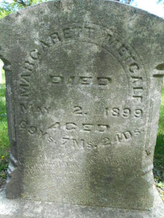 COBLE METCALF, MARGARETT - Linn County, Iowa | MARGARETT COBLE METCALF 