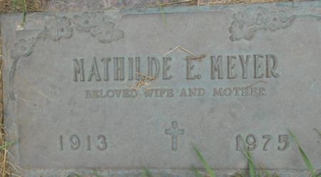 MEYER, MATHILDE E. - Linn County, Iowa | MATHILDE E. MEYER 