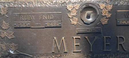 MEYER, RUBY ENID - Linn County, Iowa | RUBY ENID MEYER 