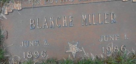 MILLER, BLANCHE - Linn County, Iowa | BLANCHE MILLER 