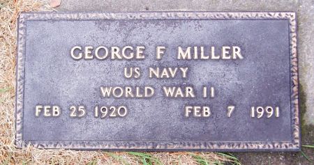MILLER, GEORGE F. - Linn County, Iowa | GEORGE F. MILLER 