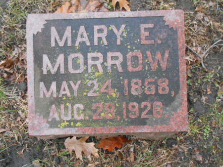 MORROW, MARY E. - Linn County, Iowa | MARY E. MORROW 