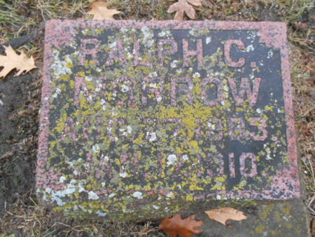 MORROW, RALPH C.   (RALPH CALVIN) - Linn County, Iowa | RALPH C.   (RALPH CALVIN) MORROW 