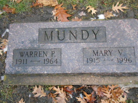 MUNDY, MARY V. - Linn County, Iowa | MARY V. MUNDY 