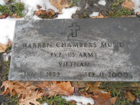 MUNDY, WARREN CHAMBERS - Linn County, Iowa | WARREN CHAMBERS MUNDY 