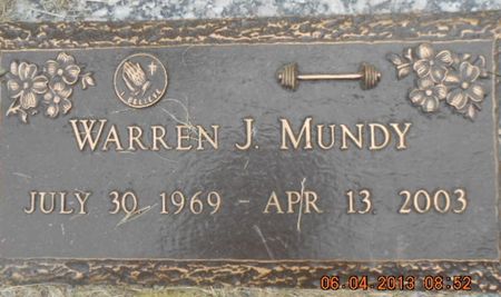 MUNDY, WARREN J. - Linn County, Iowa | WARREN J. MUNDY 