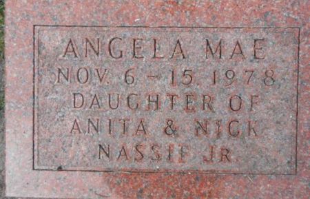 NASSIF, ANGELA MAE - Linn County, Iowa | ANGELA MAE NASSIF 