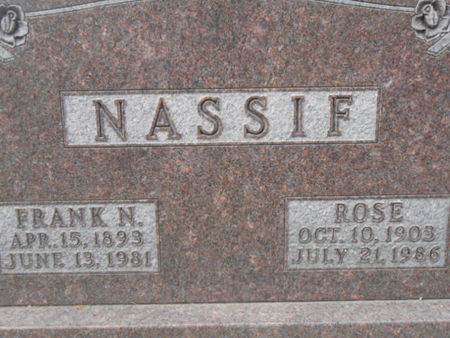 NASSIF, ROSE - Linn County, Iowa | ROSE NASSIF 