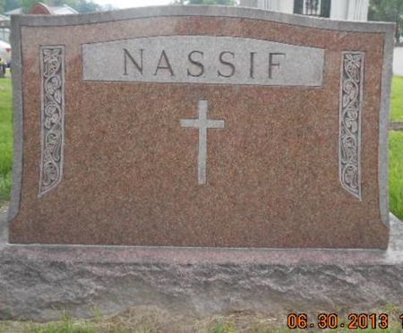 NASSIF, FAMILY STONE - Linn County, Iowa | FAMILY STONE NASSIF 