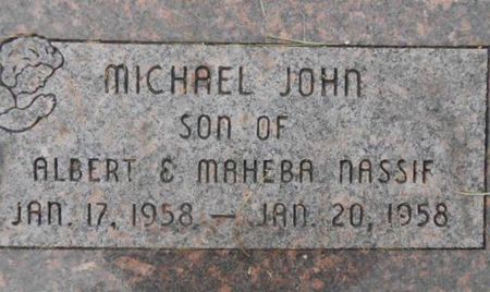 NASSIF, MICHAEL JOHN - Linn County, Iowa | MICHAEL JOHN NASSIF 