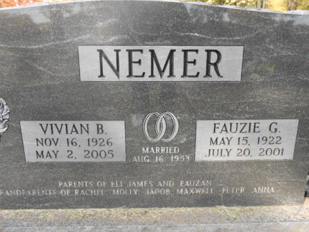 NEMER, VIVIAN B. - Linn County, Iowa | VIVIAN B. NEMER 