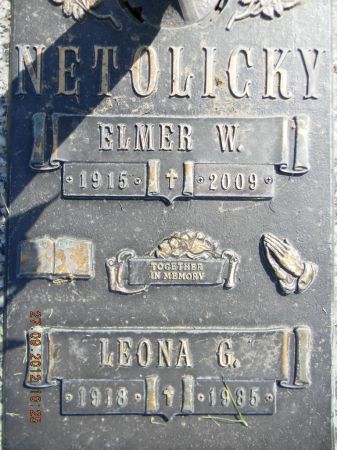 NETOLICKY, LEONA G. - Linn County, Iowa | LEONA G. NETOLICKY 