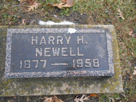 NEWELL, HARRY H.   (HARRY HOMER) - Linn County, Iowa | HARRY H.   (HARRY HOMER) NEWELL 