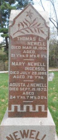 NEWELL, AGUSTA J. - Linn County, Iowa | AGUSTA J. NEWELL 