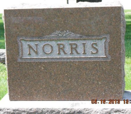 NORRIS, FAMILY STONE - Linn County, Iowa | FAMILY STONE NORRIS 