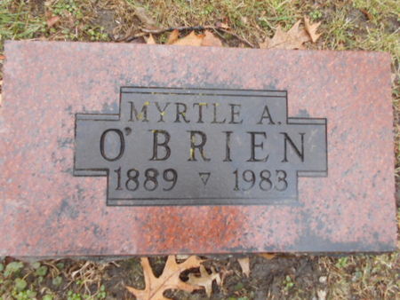 GOOLEY O'BRIEN, MYRTLE A. - Linn County, Iowa | MYRTLE A. GOOLEY O'BRIEN 