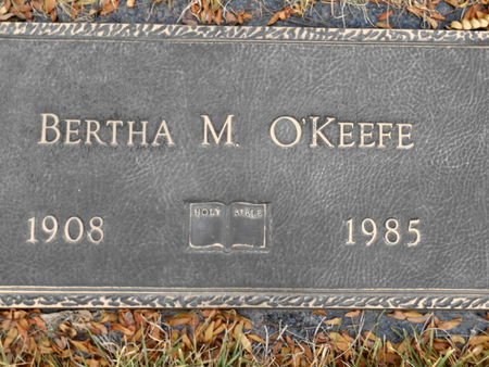 O'KEEFE, BERTHA M. - Linn County, Iowa | BERTHA M. O'KEEFE 