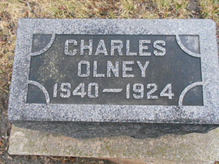 OLNEY, CHARLES - Linn County, Iowa | CHARLES OLNEY 