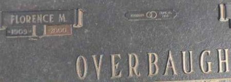 OVERBAUGH, FLORENCE MAY - Linn County, Iowa | FLORENCE MAY OVERBAUGH 