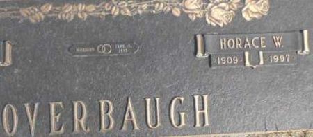 OVERBAUGH, HORACE WATSON - Linn County, Iowa | HORACE WATSON OVERBAUGH 
