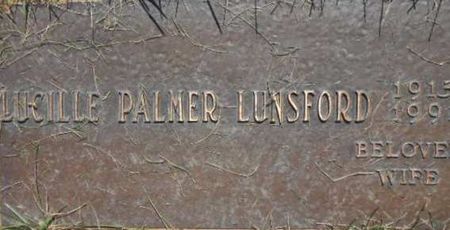 PALMER LUNSFORD, LUCILLE - Linn County, Iowa | LUCILLE PALMER LUNSFORD 