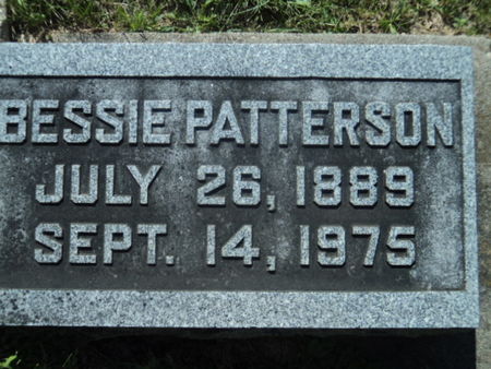 PATTERSON, BESSIE - Linn County, Iowa | BESSIE PATTERSON 