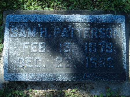 PATTERSON, SAM H. - Linn County, Iowa | SAM H. PATTERSON 