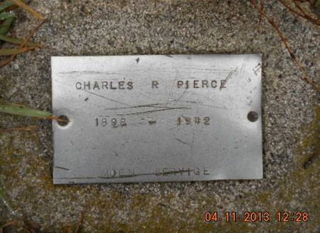 PIERCE, CHARLES R. - Linn County, Iowa | CHARLES R. PIERCE 