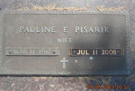 PISARIK, PAULINE E. - Linn County, Iowa | PAULINE E. PISARIK 